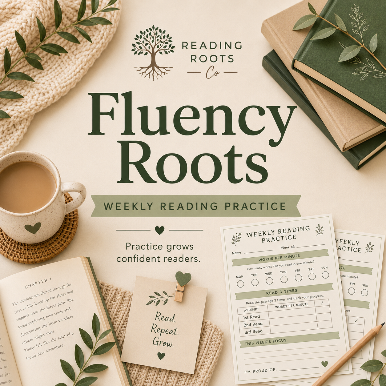 Fluency Roots: Weekly Reading Practice