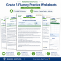 Fluency Worksheets 5th Grade
